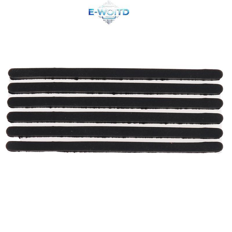 E-WOITD 6 Cái / lốc Khung Màn Hình Cao Su Cho Laptop Dell HP ASUS Chân Miếng Lót Chân E-WOITD