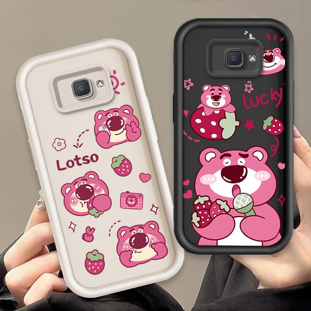 Ốp Lưng Cho Samsung J7 Prime Hoạt Hình Silicone Bé Gái Mềm Ốp lưng TPU Đồ Chơi Câu Chuyện Lotso Mắt Thiên Thần Ốp Lưng Chống Sốc