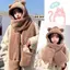 AqToCna Mới Dễ Thương Gấu Mũ Tai Khăn Găng Tay Bộ Thiên Nữ Beanies Mũ Mùa Đông Ấm Áp Chống Gió Mũ Bảo Vệ Tai AqToCna