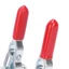 BEABOUT 2 chiếc Kẹp tháo nhanh, Kẹp chuyển đổi chống trượt 79 * 52mm, Kẹp chuyển đổi dọc màu bạc nặng Hàn