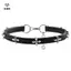Vòng cổ chữ thập đen tối mới dành cho nữ Thiết kế Niche Cao cấp Nelace Leather Choker [Mina]