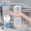 Đầu ra dạng lỏng Gel 550ML có thể sạc lại USB, cảm biến hồng ngoại, rảnh tay cho nhà bếp và phòng tắm