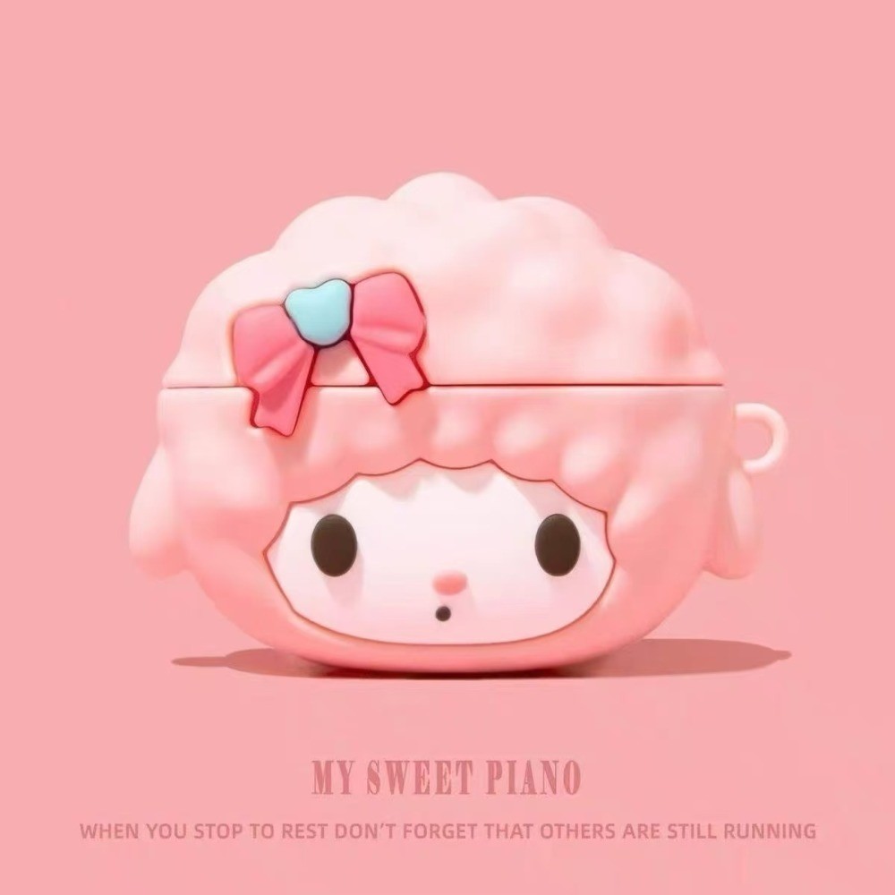 Ốp lưng tai nghe silicon dễ thương, mặt dây chuyền cá heo/chim cánh cụt, dùng cho AirPods Pro 3/Pro 2/4/3/2/1