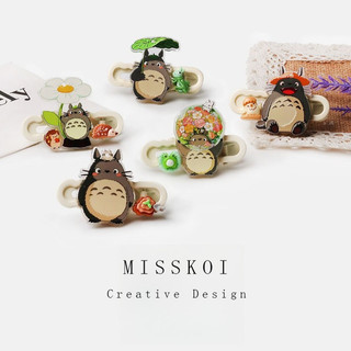 MISMEMO Động Vật Hoạt Hình Siêu Dễ Thương Hàng Xóm Của Tôi Totoro Kẹp Tóc Bên Dễ Thương Nổ Độc Đáo Gãy Kẹp Tóc Hàng Ngày Tất Cả Trận Đấu Đầu Phụ Kiện