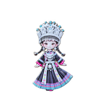 Tu Họ Tây Tạng Vân Nam Nội Mông Thành Phố Phong Cảnh Văn Hóa Sáng Tạo Kim Loại Tủ Lạnh Dán Du Lịch Quà Lưu Niệm Lưu Niệm Miao Gia Đình AXSE