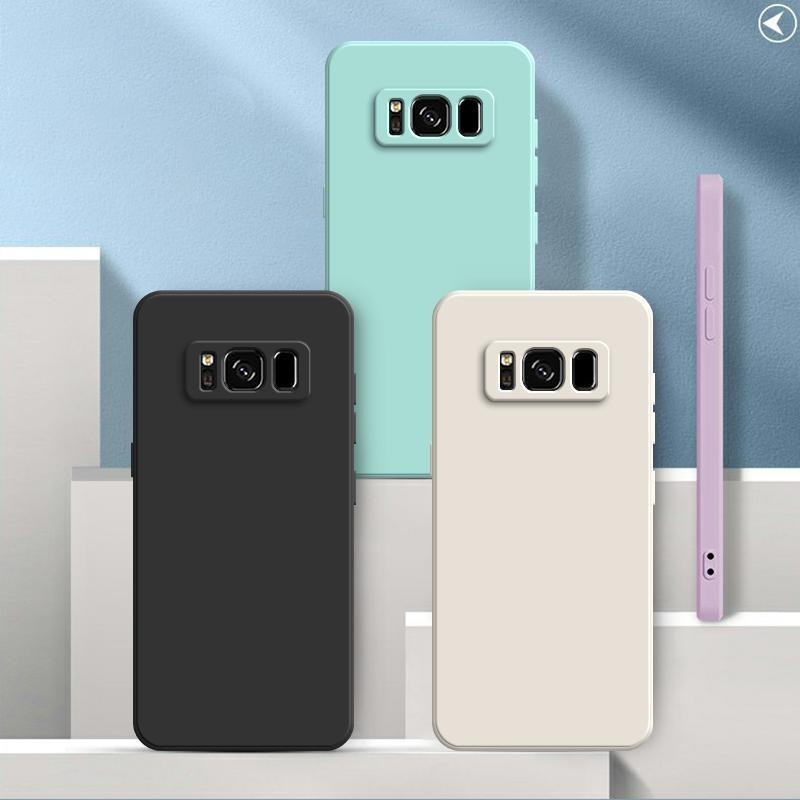 Tpu mềm cho Ốp lưng Samsung S8 màu trơn Samsung S8 + / S8 Plus Vỏ bảo vệ silicon chống rơi màu trơn đơn giản