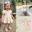 Váy ngắn tay cổ vuông màu trơn cho bé gái có băng đô