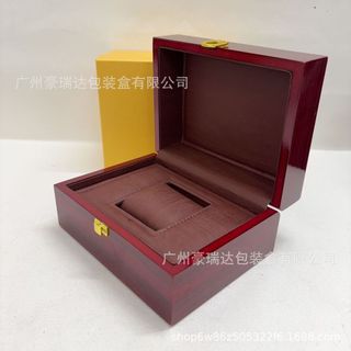 Đồng hồ đeo tay Hộp đóng gói Bề mặt sơn Đồng hồ gỗ nguyên khối Hộp trưng bày Hộp trang sức Hộp đồng hồ Sense Sơn vuông Hộp đồng hồ DMZL