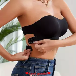 Đồ Lót Quây Top Vô Hình Dành Cho Nữ Với Khóa Phía Trước Và Ống Chống Trượt Liền Mạch