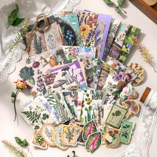 ENWEI 100 Chiếc [Memory Lane Era Series] Giấy Nhẹ Hành Tinh Trail Lấy Cảm Hứng Từ Màu Gamut Sổ Lưu Niệm Chất Liệu Giấy Cho Tạp Chí Cổ Điển Tiếp Liệu Nền Trang Trí