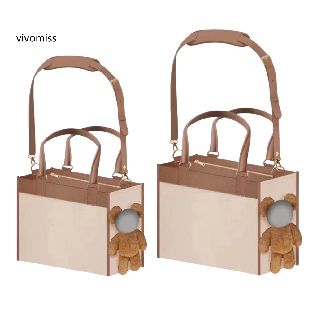 [VM] Túi xách cho thú cưng dành cho chó nhỏ Mèo có dây xích Kẹp cửa sổ Peek Túi đeo vai du lịch mềm mại – Hoàn hảo cho Bichon Poodle Yorkie – Tote thoải mái nhẹ Hợp thời trang