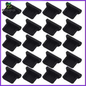 65 Chiếc Màu Đen Cổng USB Cắm USB Nút Chặn Mũ Cho Sạc Điện Thoại zhenghtr