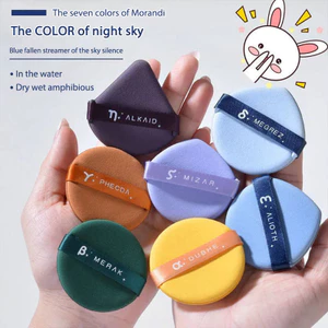 【Roshy】🍧miuaMút Trang Điểm Tán Kem Nền Ướt Và Khô Siêu Mềm Hình Giọt Nước