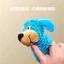 【Ready Stock】 Weird Dog Toy Blue Dog Molar Teeth Cleaning Interactive Accompany Sound Cleaning Oral Sound Relieving Toys xg5S