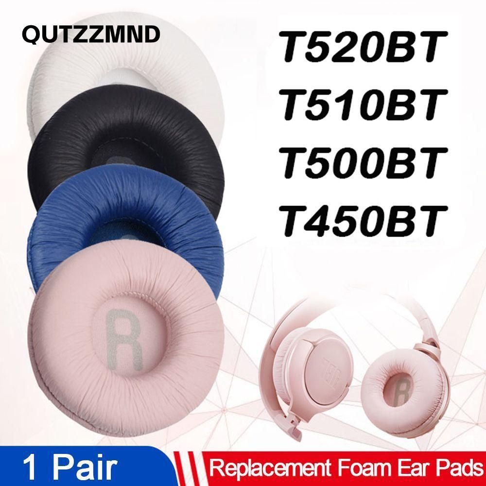 QUTZZMND 1 Cặp Miếng Đệm Tai Nghe Da Protein Phụ Kiện Xốp Cho T450BT T500BT T510BT T520BT