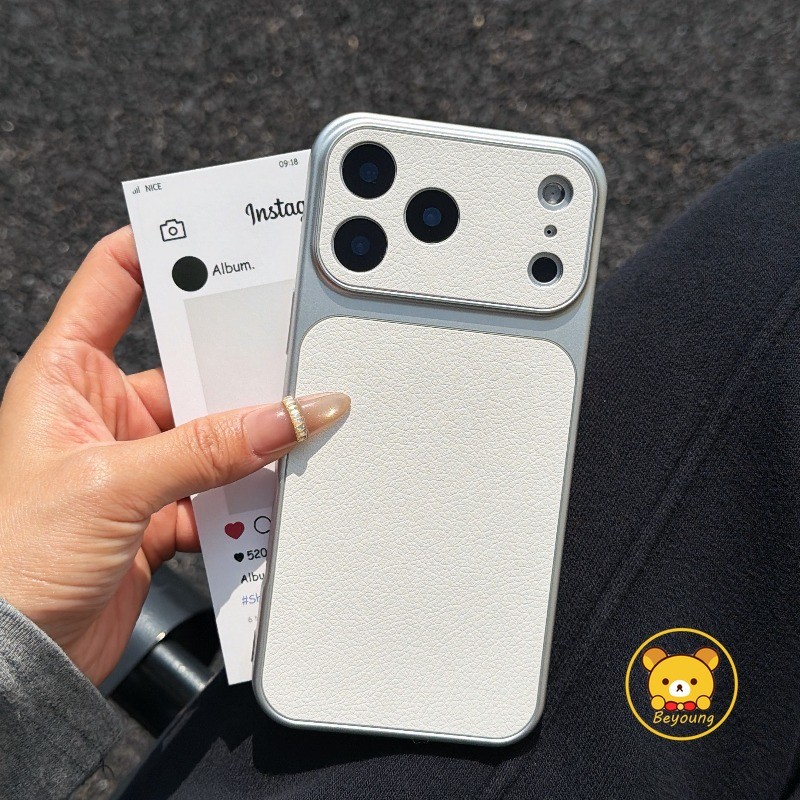 Ốp Điện Thoại Da PU Trắng Cho Honor 600 500 400 300 Ultra 200 100 90 Smart 80 GT SE 70 60 Magic 8 7 6 Pro 5 4 Lite 5G 4G Ins Style Cover Đơn Giản Dễ Thương Mềm Mờ Vỏ