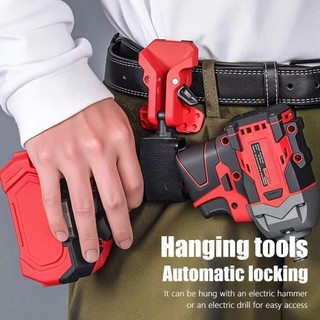 【COD】Kẹp đai dụng cụ điện treo hông chất liệu ABS, chịu mài mòn, kẹp chặt không rơi, tăng hiệu suất làm việc.
