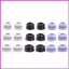 Chống Trơn Trượt Silicone Mềm Tai Nghe Tai Nghe Ốp Lưng Nút Tai Cho Samsung 2 Pro 6 Chiếc Eartip Tai Đầu Tai Đầu Earcaps lyuvn