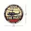 CIFbuy Retro Huey Trực Thăng Kim Loại Tín Hiệu Cho Người Hang Nhà Để Xe Thanh Nghệ Thuật Treo Tường