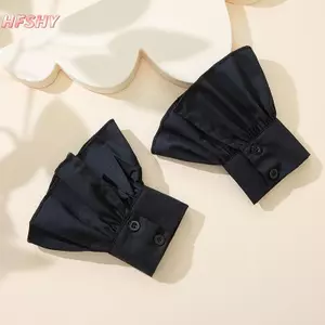 HFSHY Móng Tay Ảnh Găng Tay Đẹp Nhẹ Nhàng Giả Vòng Tay Trang Trí Voan Flare Vòng Tay Thời Trang Gợi Cảm Móng Tay Nghệ Thuật Phụ Kiện Đạo Cụ Chụp Ảnh VN