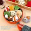 HFTOY Hoạt Hình Dễ Thương Sáng Tạo Lẩu Thực Phẩm Sang Trọng Móc Khóa Búp Bê Mặt Dây Chuyền Kawaii Bapa Treo Trang Trí Phụ Kiện Trang Trí Quà Tặng ~