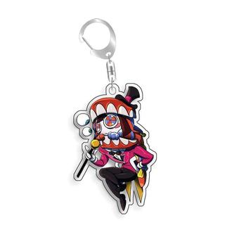 For The Amazing Digital Circus Ragatha Pomni Caine Kinger  Acrylic Selfmade Cute Cartoon Anime Keychain