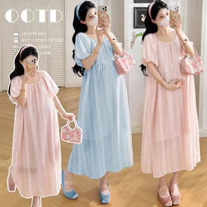 Trang phục bà bầu thoải mái mùa hè, dáng rộng phù hợp nhiều vóc dáng