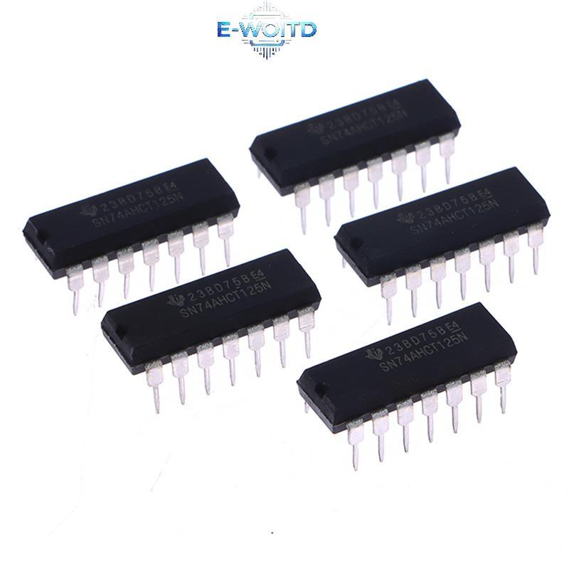 E-WOITD 5 cái / lốc SN74AHCT125N 74AHCT125 74AHCT125N Chip Logic DIP-14 E-WOITD