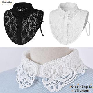 Cổ áo giả và khăn choàng IDEANEST, trang sức thời trang dễ thương cho áo sơ mi nữ và bé gái