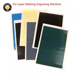 {TB & Bag} Giấy màu đa năng có thể dùng cho chất liệu máy khắc Laser UV bán dẫn bằng sợi CO2 Đá thủy tinh.