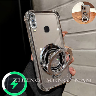 Thích hợp cho ốp điện thoại Vivo Y11 Y12 Y15 Y17 Y19 Di động có dây đeo vỏ mềm chống rơi TPU 0045