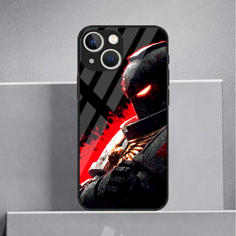 Ốp Điện Thoại Kính Warhammer 4k 02 Cho IPhone 16 15 14 13 12 11 Pro XR XS Max Plus Mini X XR 8 7 6s SE2 / 3