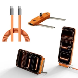 Cáp WU 5A Type C hỗ trợ nhiều góc cho điện thoại thông minh