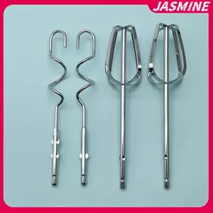 JASMINE 1 / 2 / 4 Móc khuấy trứng điện, Máy đánh trứng cầm tay bền bằng thép không gỉ Trộn Sti Máy trộn nhà bếp JASMINE