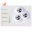 16 Bánh xe xoay Mini bằng kim loại Bánh xe tự dính Ròng rọc tự dính xoay 360 độ