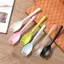 TRTR 100 Chiếc Chia Cá Nhân Muỗng Dùng Một Lần Nĩa Có Thể Phân Hủy Thìa Kem Bền Đẹp Thân Thiện Với Môi Trường Món Tráng Miệng Bánh Muỗng VN