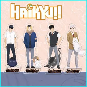 HT2 Anime Haikyuu Hình Đồ Chơi Mô Hình Hinata Oikawa Miya Tấm Giá Đỡ Trang Trí Trang Trí Nhà Bộ Sưu Tập Quà Tặng TH2