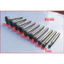 6MM Chân Mạ Điện Emery Đảo Ngược Hình Thang Mài Đầu Đá Gia Công Đá Lường Khắc Đầu 60 Lưới Thô Cát HM
