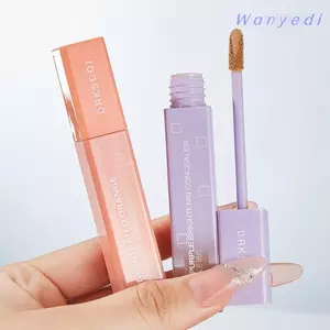Kem che khuyết điểm mắt WANYEDI, Kem che khuyết điểm tông màu lâu trôi 6 màu, Kem che khuyết điểm quầng thâm dưới mắt cho bé gái