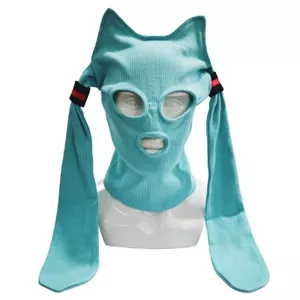 Phong cách mới Mũ đội đầu Miku Mũ trò chơi Tùy chỉnh cosplay Cộng đồng Mặt nạ phải có Baotou 260504