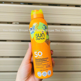 Xịt chống nắng trong suốt SPF50 Sport Sun dance Dm 200ml Đức