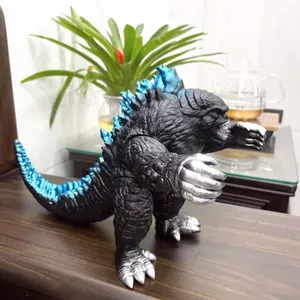 Siêu lớn Trung bình King Kong Godzilla Monster Soft Gum Godzilla Không thể phá vỡ Không tồi Trẻ em Siêu nhân Đồ chơi Mô hình Hình