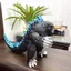 Siêu lớn Trung bình King Kong Godzilla Monster Soft Gum Godzilla Không thể phá vỡ Không tồi Trẻ em Siêu nhân Đồ chơi Mô hình Hình