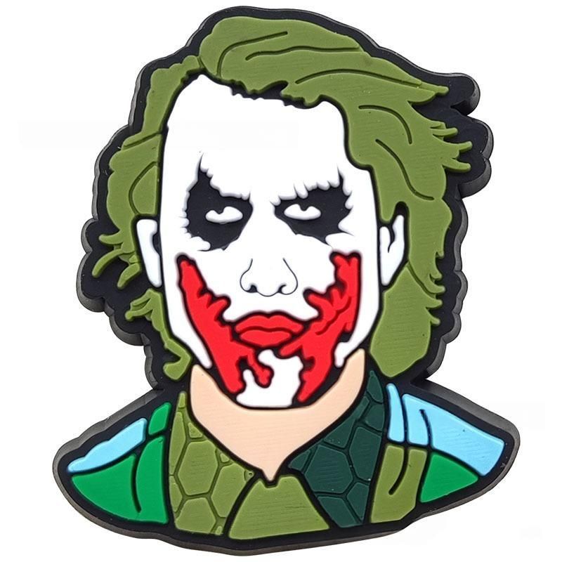 Set charm gắn dép cross JOKER , Nút gắn phụ kiện sticker anime trang trí dép cross CROSS TREND