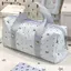 # HB # White Blue Color Star Polka Dot Tote Pencil Case Ins Style Túi đựng bút dễ thương dành cho sinh viên Túi đựng văn phòng phẩm dung tích lớn.