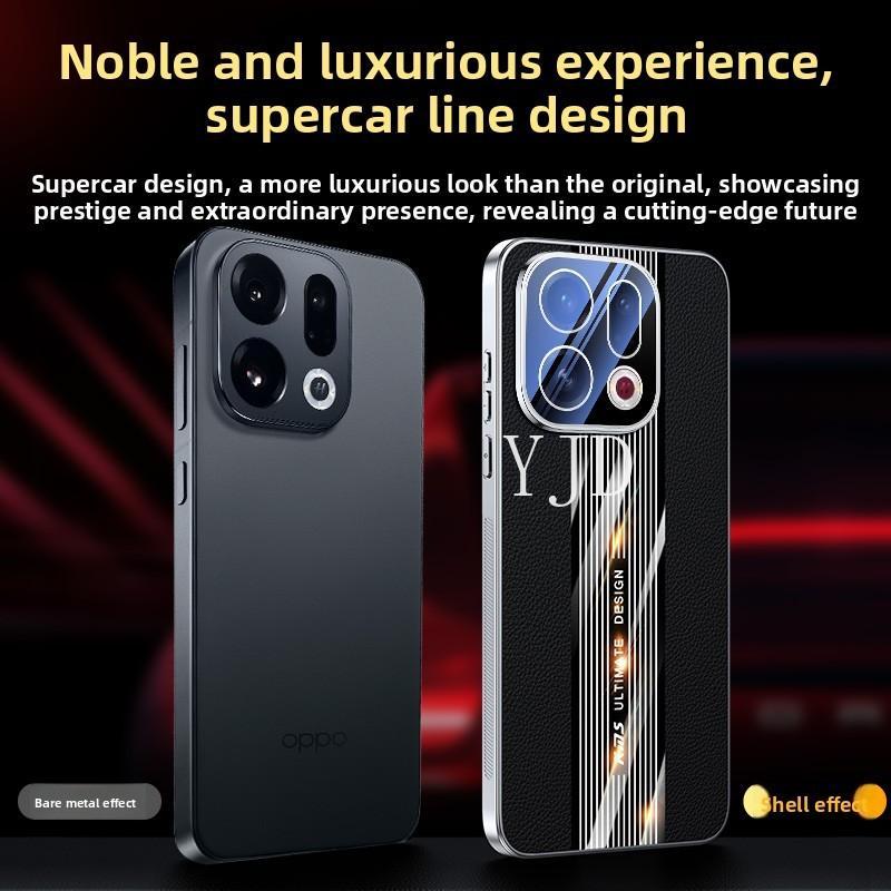 Ốp Lưng Cho OPPO Find X9S Họa Tiết Da Sang Trọng Thoải Mái Cảm Giác Chống Rơi Vỏ Điện Thoại