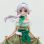 Anime Frieren 19CM Hình Frieren: Beyond Journey 's End Frieren Dress Cô Gái Đẹp Trang Trí Máy Tính Để Bàn Đồ Chơi Mô Hình