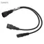 Guansfs Ngắn Bộ Lưu Điện Máy Chủ Bộ Chia Cổng Cáp Cho Màn Hình PC Máy In C14 Sang Dual 5 15R C13 Dây