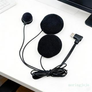 Tai nghe giao tiếp mũ bảo hiểm cao cấp JOJO Micro dành cho mũ bảo hiểm toàn mặt USB Loại C Giảm tiếng ồn