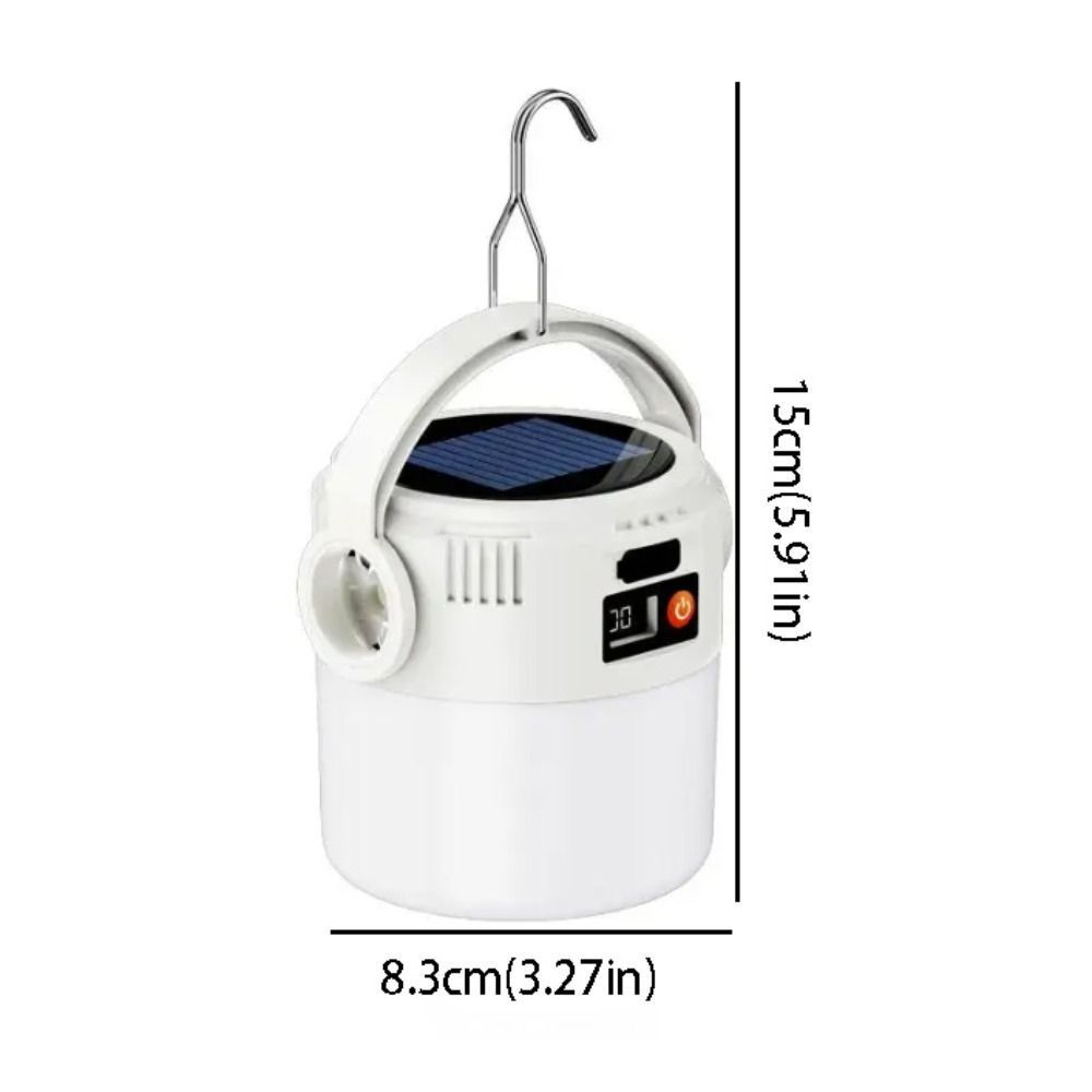 Đèn LED Sạc Năng Lượng Mặt Trời & USB Chính Hãng–Đèn Siêu Sáng Cầm Tay Chống Nước Dùng Khi Mất Điện